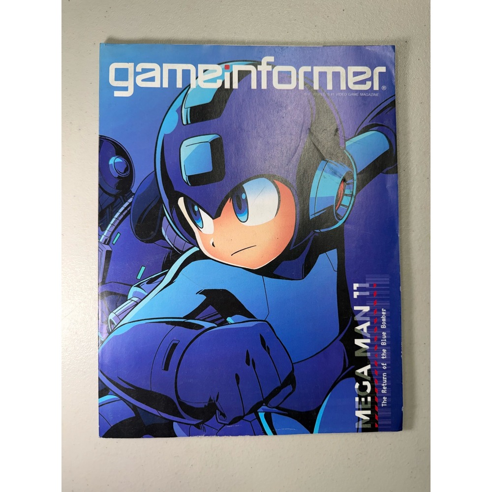 Game Informer Magazine Mega Man 11‎ Cover Issue The Return of the Blue Bomber